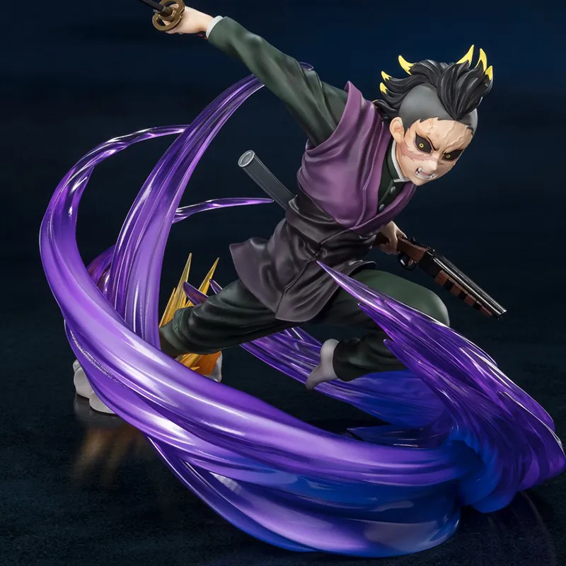BANDAI Demon Slayer  Kimetsu No Yaiba Figuarts ZERO Sanemi Shinazugawa Scale Figures 17.5cm-5