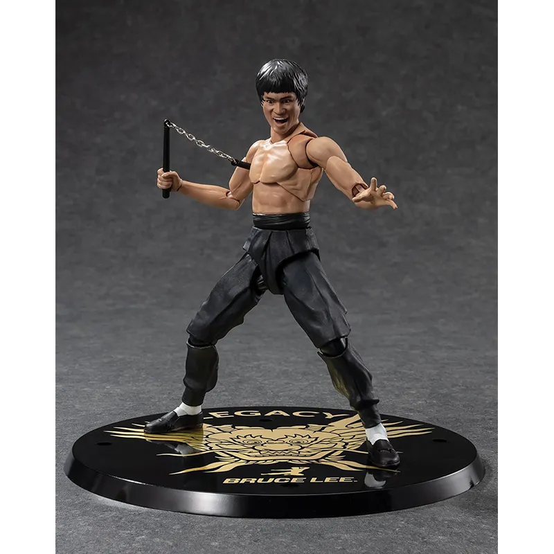 BANDAI S.H.Figuarts Bruce Lee Legacy Of 50 Years Commemorative Edition Action Figures 13cm-3