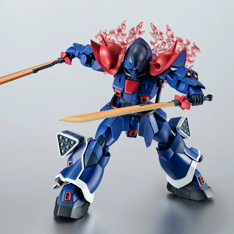 BANDAI ROBOT Soul Mobile Suit Gundam Astray, The Blue Destiny MS 08TX[EXAM]Iphrite, In Show Version Assembled Models-4