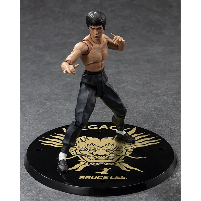 BANDAI S.H.Figuarts Bruce Lee Legacy Of 50 Years Commemorative Edition Action Figures 13cm-2