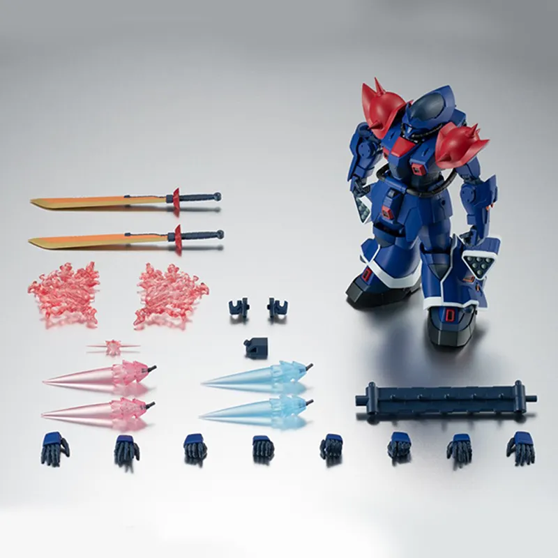 BANDAI ROBOT Soul Mobile Suit Gundam Astray, The Blue Destiny MS 08TX[EXAM]Iphrite, In Show Version Assembled Models-2