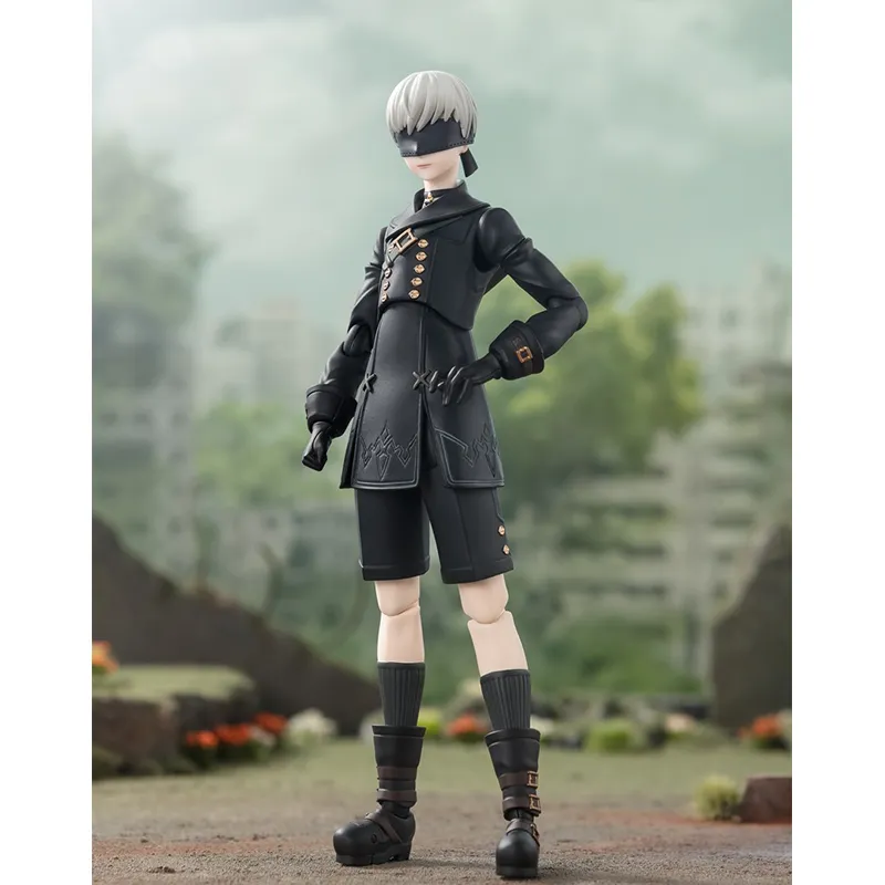 BANDAI S.H.Figuarts NieR  Automata Ver1.1a 9S Action Figures 14.5cm-1