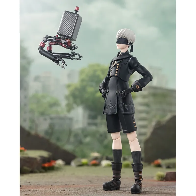 BANDAI S.H.Figuarts NieR  Automata Ver1.1a 9S Action Figures 14.5cm-2