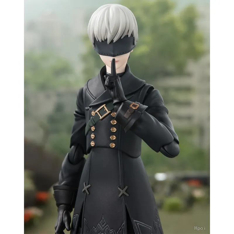 BANDAI S.H.Figuarts NieR  Automata Ver1.1a 9S Action Figures 14.5cm-3