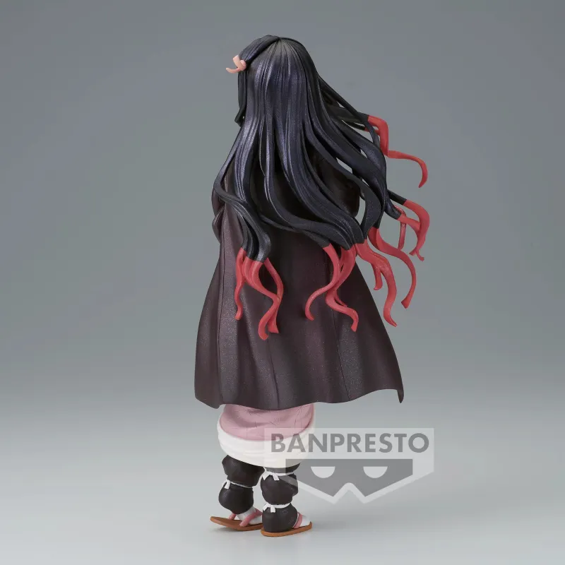 BANPRESTO Demon Slayer Kimetsu No Yaiba Glitter And Glamours Nezuko Kamado Figure Pink-4