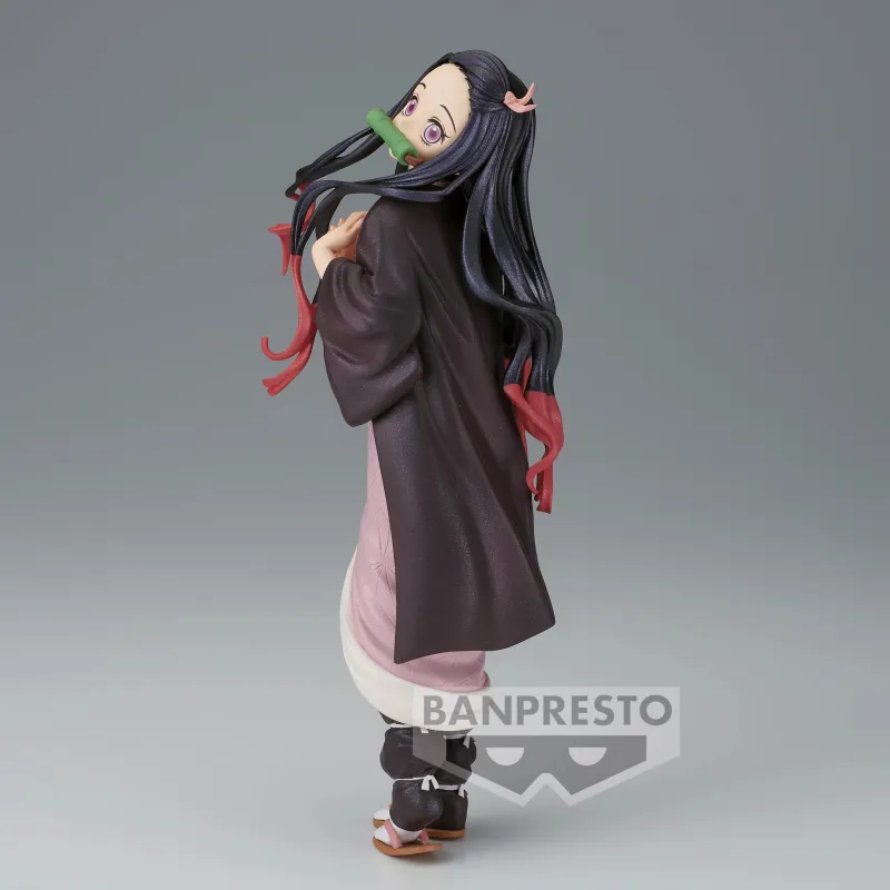 BANPRESTO Demon Slayer Kimetsu No Yaiba Glitter And Glamours Nezuko Kamado Figure Pink-5
