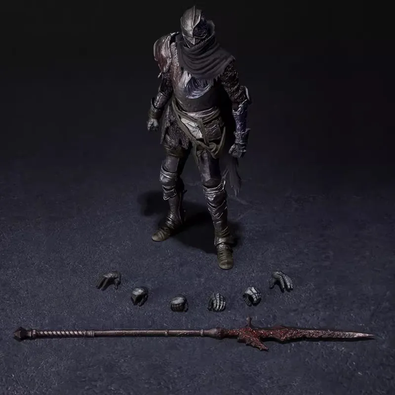 BANDAI SHF Elden Ring The Ring Of Elden Burnt Fingerprints Vik Action Figures 16cm-3