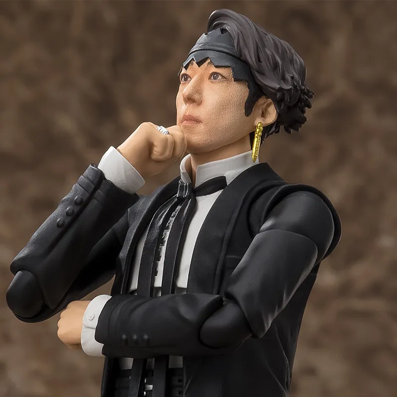 BANDAI S.H.Figuarts Rohan Kishibe At The Louvre Live Action Movie Version Rohan Kishibe Action Figures 15cm-8