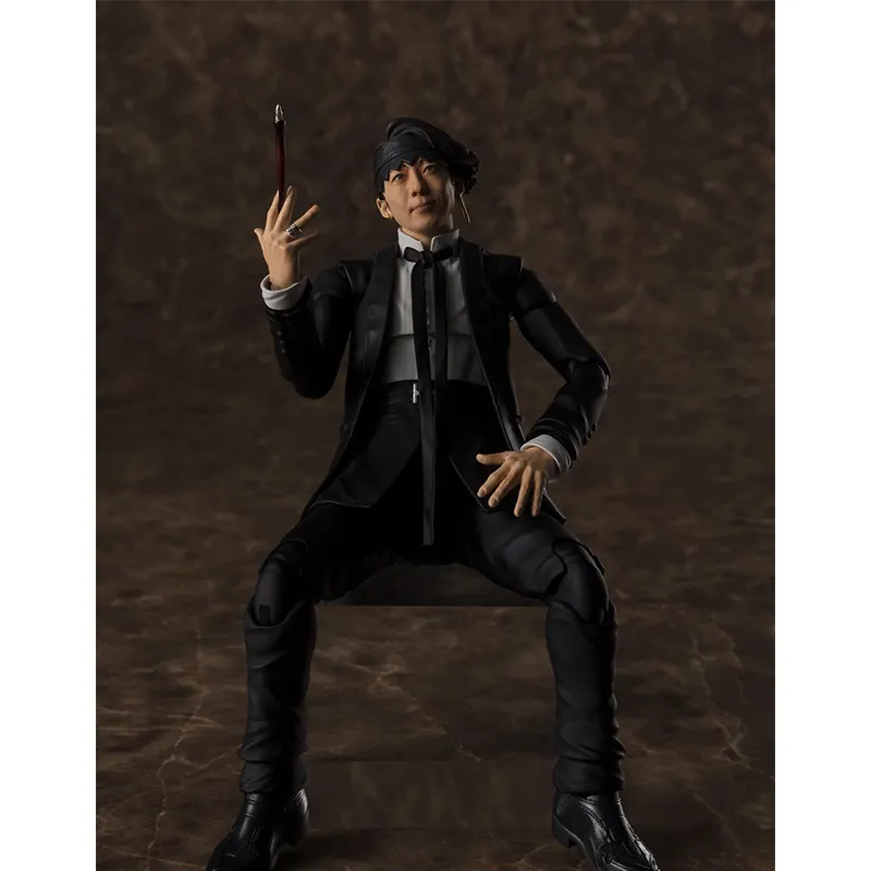 BANDAI S.H.Figuarts Rohan Kishibe At The Louvre Live Action Movie Version Rohan Kishibe Action Figures 15cm-2