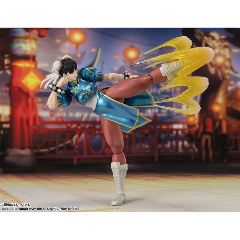 BANDAI S.H.Figuarts Street Fighter Collection, Chun Li Apparel 2 Action Figures-3