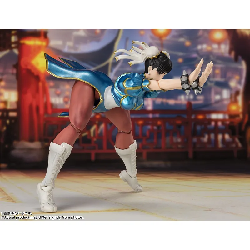 BANDAI S.H.Figuarts Street Fighter Collection, Chun Li Apparel 2 Action Figures-6