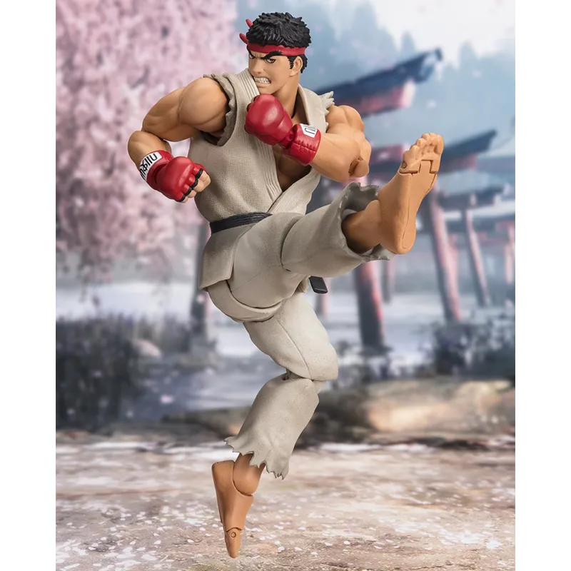 BANDAI S.H.Figuarts Street Boss Collection, Ryu Apparel 2 Action Figures 15cm-6