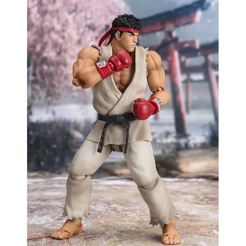 BANDAI S.H.Figuarts Street Boss Collection, Ryu Apparel 2 Action Figures 15cm-3