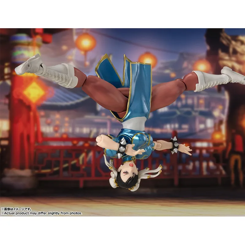 BANDAI S.H.Figuarts Street Fighter Collection, Chun Li Apparel 2 Action Figures-4