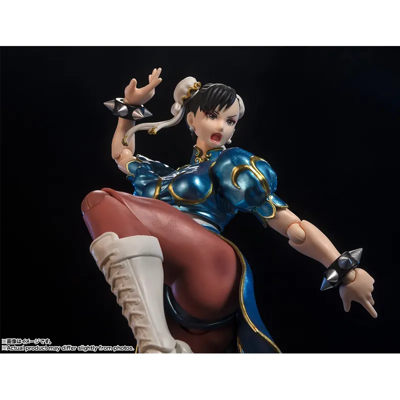 BANDAI S.H.Figuarts Street Fighter Collection, Chun Li Apparel 2 Action Figures-2