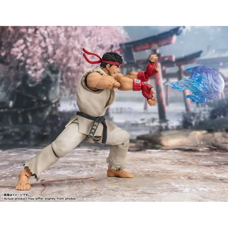 BANDAI S.H.Figuarts Street Boss Collection, Ryu Apparel 2 Action Figures 15cm-5
