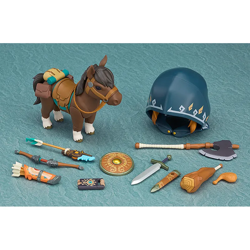 GSC The Legend Of Zelda  Breath Of The Wild Link Nendoroid Chibi Figures-2