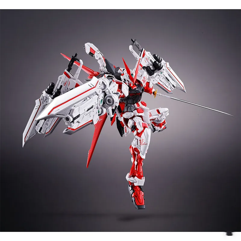 BANDAI MG Mobile Suit Gundam SEED DESTINY ASTRAY R Heresy Gundam Red Machine Red Dragon Form Action Figures-5