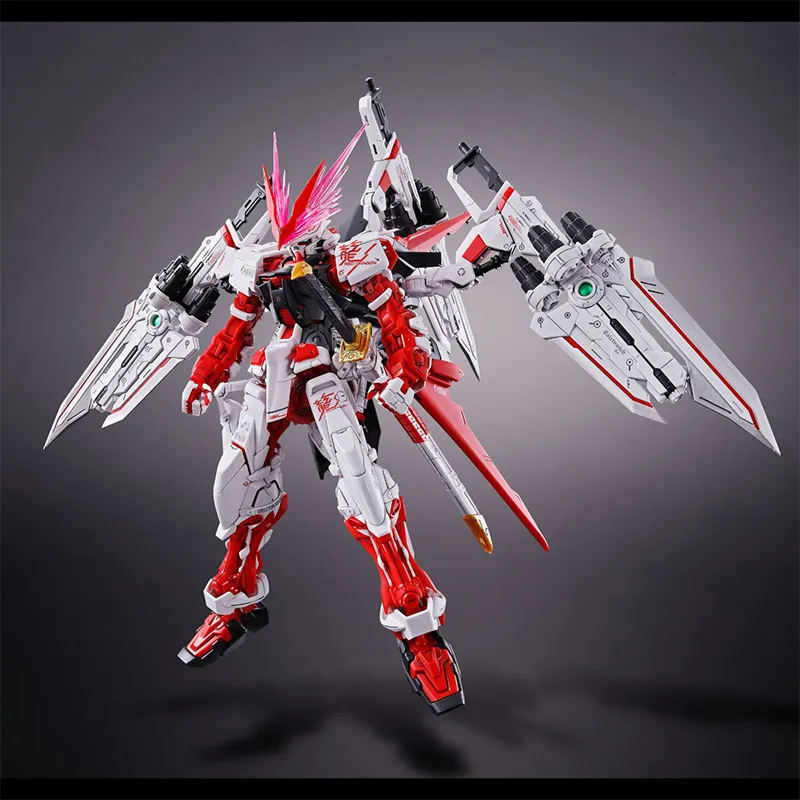 BANDAI MG Mobile Suit Gundam SEED DESTINY ASTRAY R Heresy Gundam Red Machine Red Dragon Form Action Figures-6