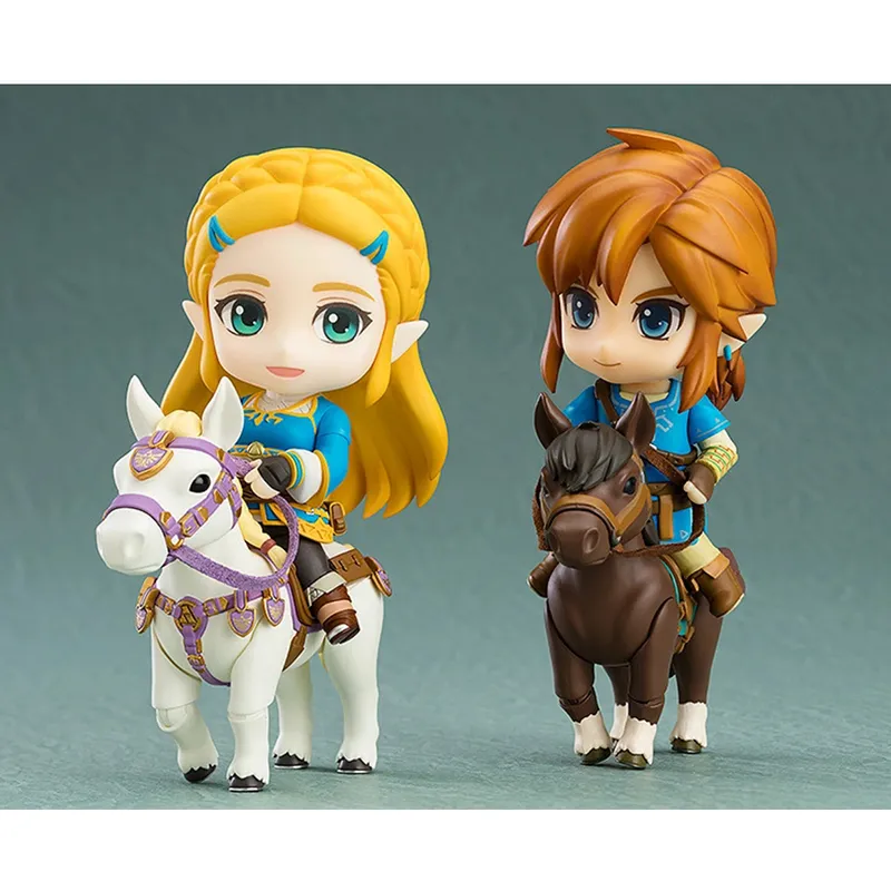 GSC The Legend Of Zelda  Breath Of The Wild Link Nendoroid Chibi Figures-5