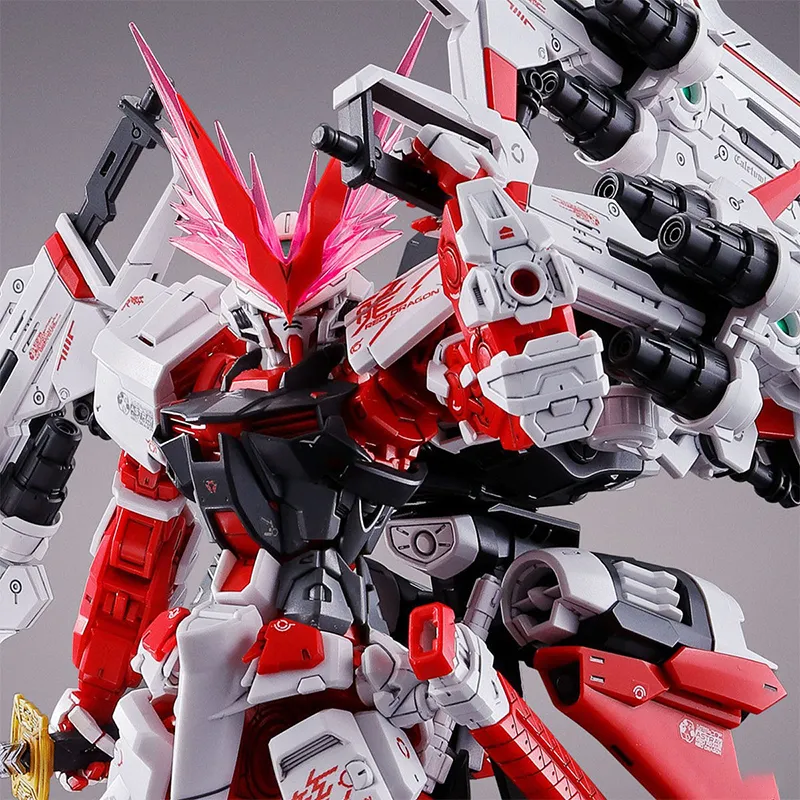 BANDAI MG Mobile Suit Gundam SEED DESTINY ASTRAY R Heresy Gundam Red Machine Red Dragon Form Action Figures-3