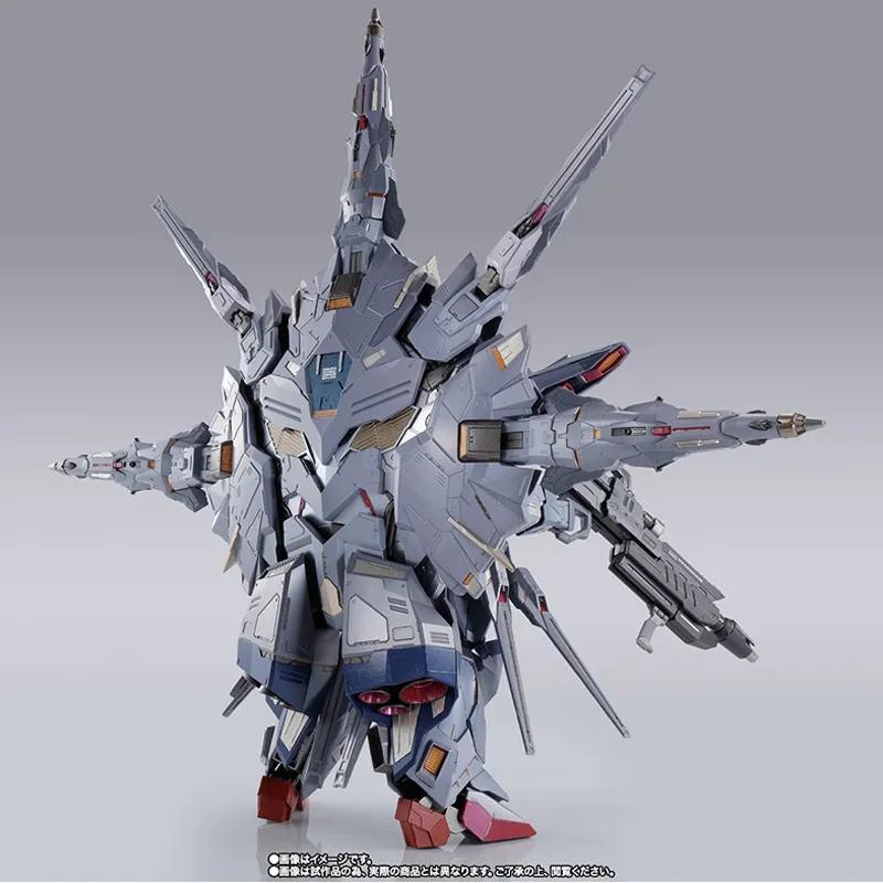 BANDAI METAL BUILD Mobile Suit Gundam SEED MB Destiny Gundam, Revelation Gundam, Zeus Gundam Assembled Models-6