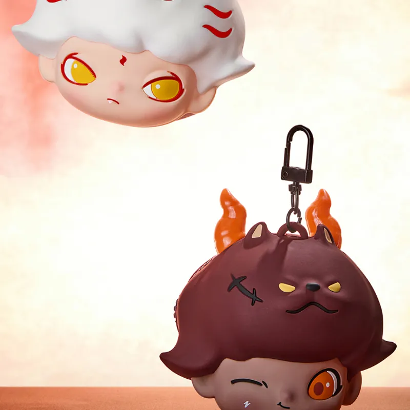 POP MART DIMOO Tonight's No Sleep Collection Kitsune Earphone Case Trend Based Products-2