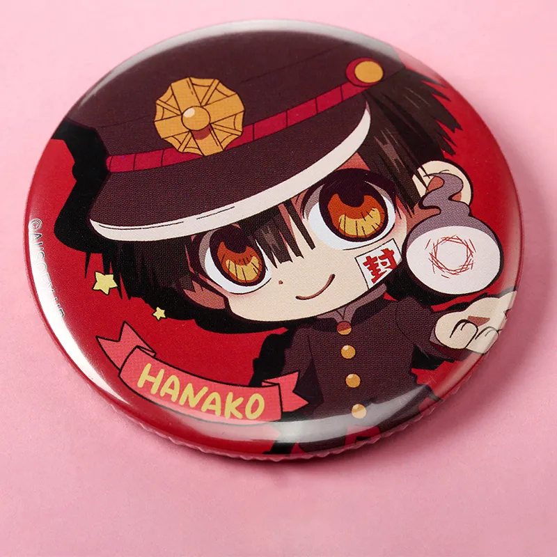 BEMOE Toilet Bound Hanako Kun Dessert Intention Tinplate Badge IP Merch-1