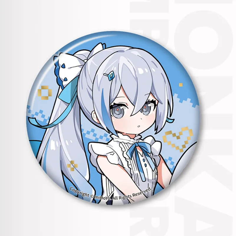 MIHOYO Collapsing Character Honkai Impact 3 Little Lawtress Collection Second Edition Horse Bit Iron Badge IP Merch-4