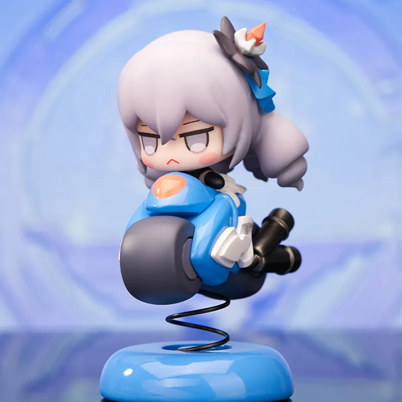 MIHOYO Honkai Impact 3 Bronya Rikuto Rock The World Chibi Figures 8.5cm-1