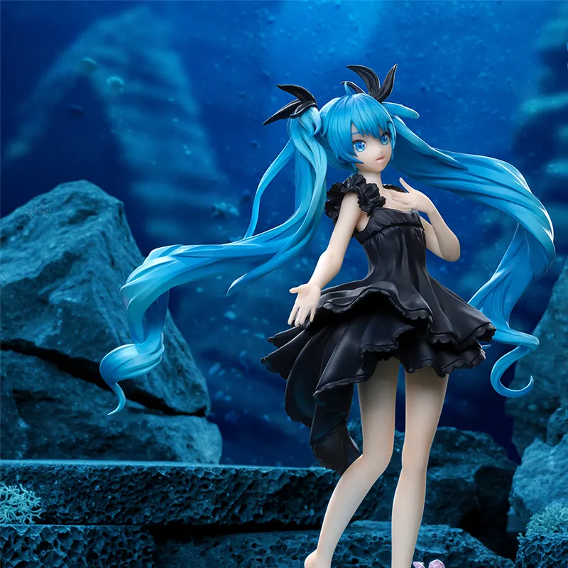SEGA Hatsune Miku Deep Sea Girlish VOCALOID Bonus Gifts 18cm-2