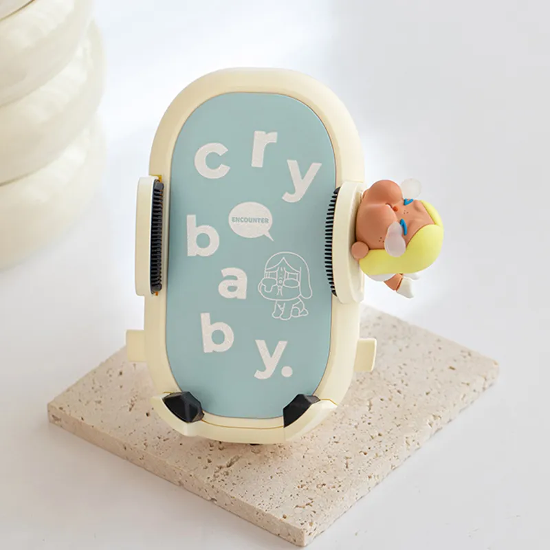 POP MART CRYBABY Encounter Yourself Collection Car Mount Stand Trend Based Products-2