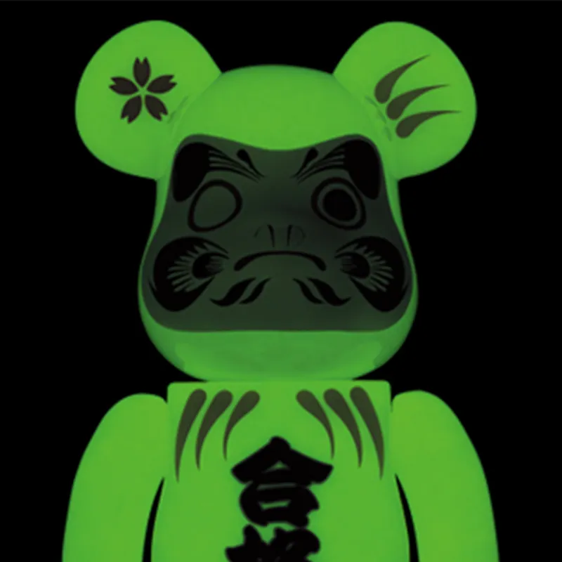Bearbrick X Medicom Daruma Pass Luminous-1
