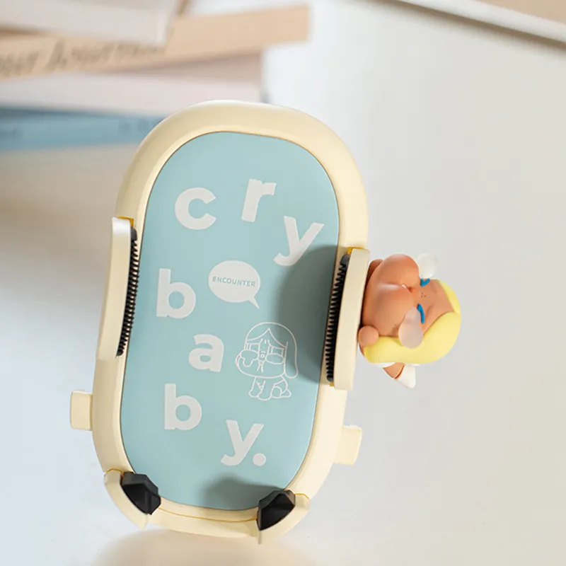POP MART CRYBABY Encounter Yourself Collection Car Mount Stand Trend Based Products-3