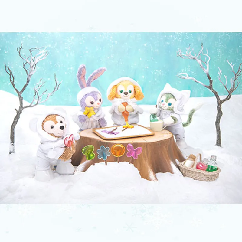 Disney Gelatoni 2023 Winter Snow Collection Dolls Plush Doll Ss Height-5