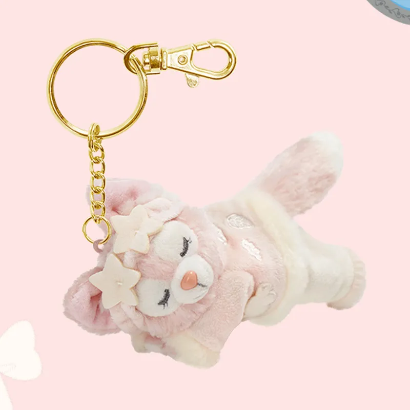 Disney LinaBell Home Collection, Keychain Dolls Plush Pendant Trumpets High 13CM Length-4