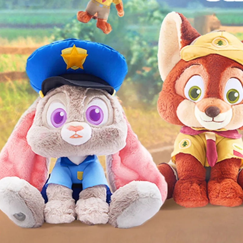Disney Nick Nostalgic Fun Collection Zootopia Dolls Plush Doll 41cm Height-3
