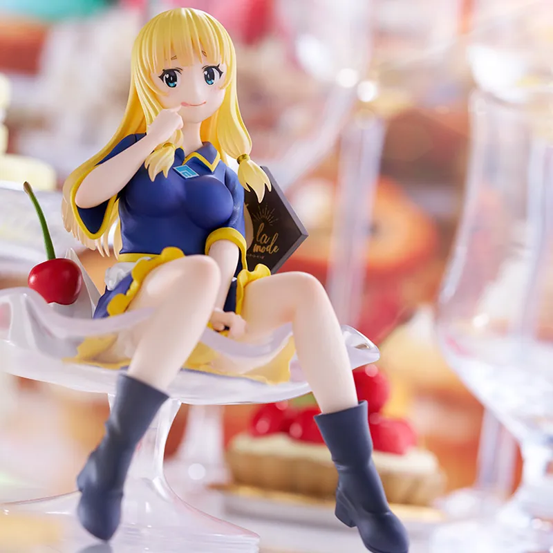 FURYU TENITOL Offers The World A Blazing Flame! Cécile Scale Figures 12cm-1