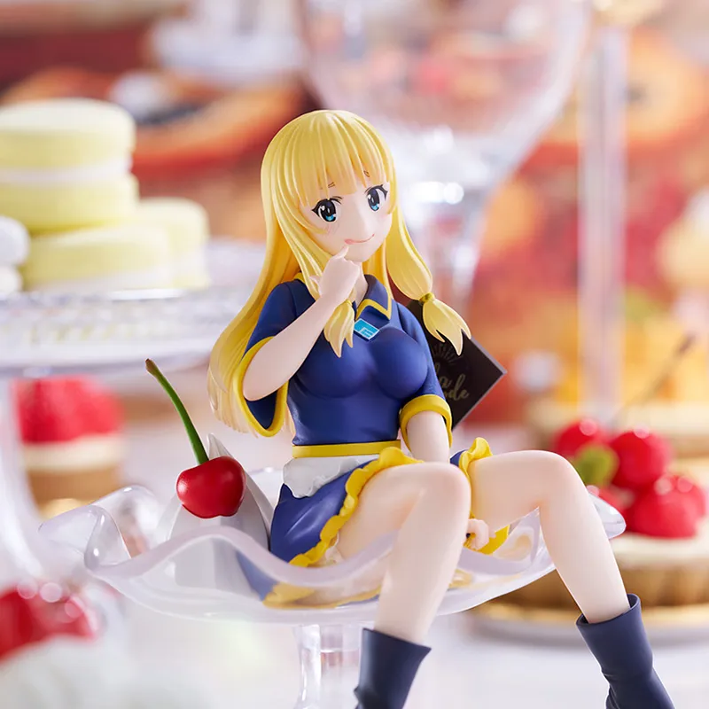 FURYU TENITOL Offers The World A Blazing Flame! Cécile Scale Figures 12cm-3