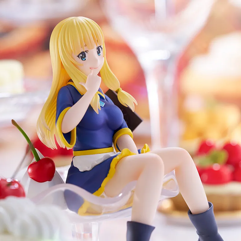 FURYU TENITOL Offers The World A Blazing Flame! Cécile Scale Figures 12cm-2