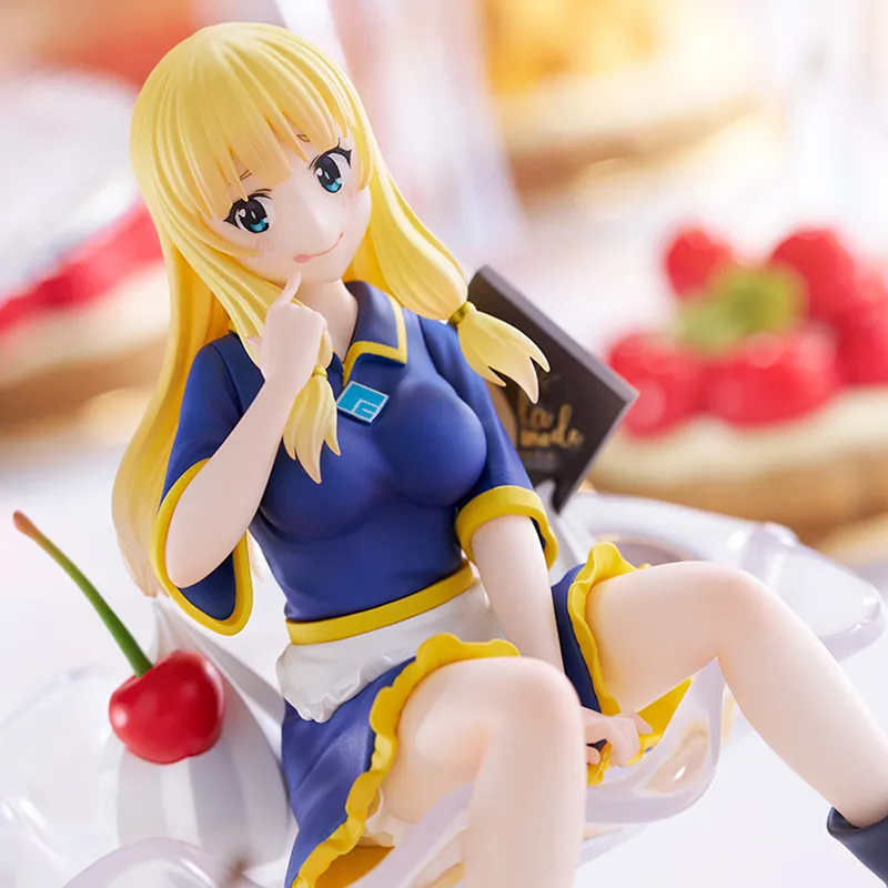 FURYU TENITOL Offers The World A Blazing Flame! Cécile Scale Figures 12cm-4