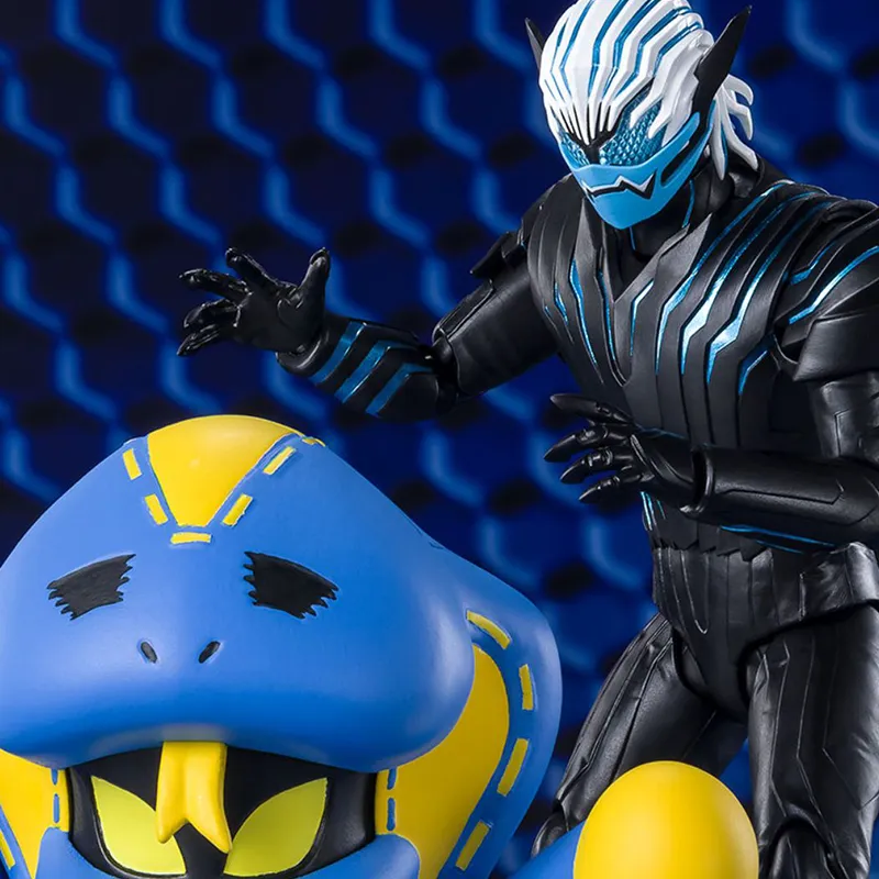 BANDAI SHF Soul Limited Kamen Rider Revice Pimi, Weiss & Laboucove Set Assembled Models 15cm-1