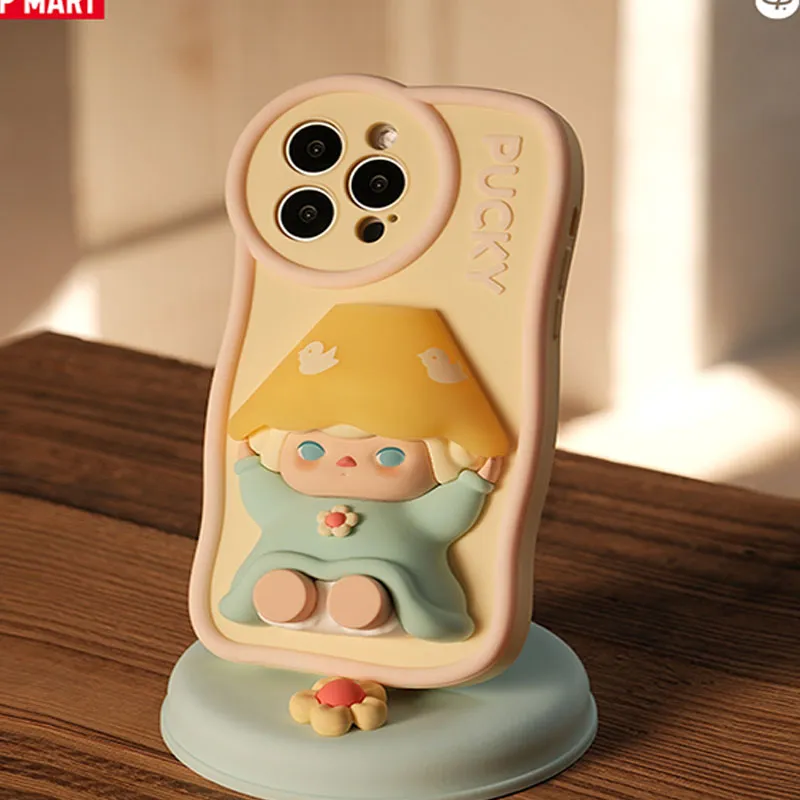 POP MART Pucky Elf Home Time Collection IPhone Phone Case IP Merch-4