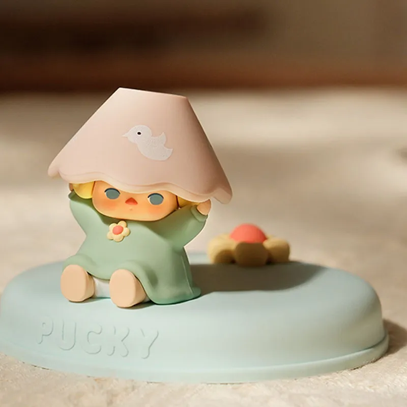 POP MART Pucky Elf Stay at Home Collection Phone Stand Trend Based Products 7.5cm-3