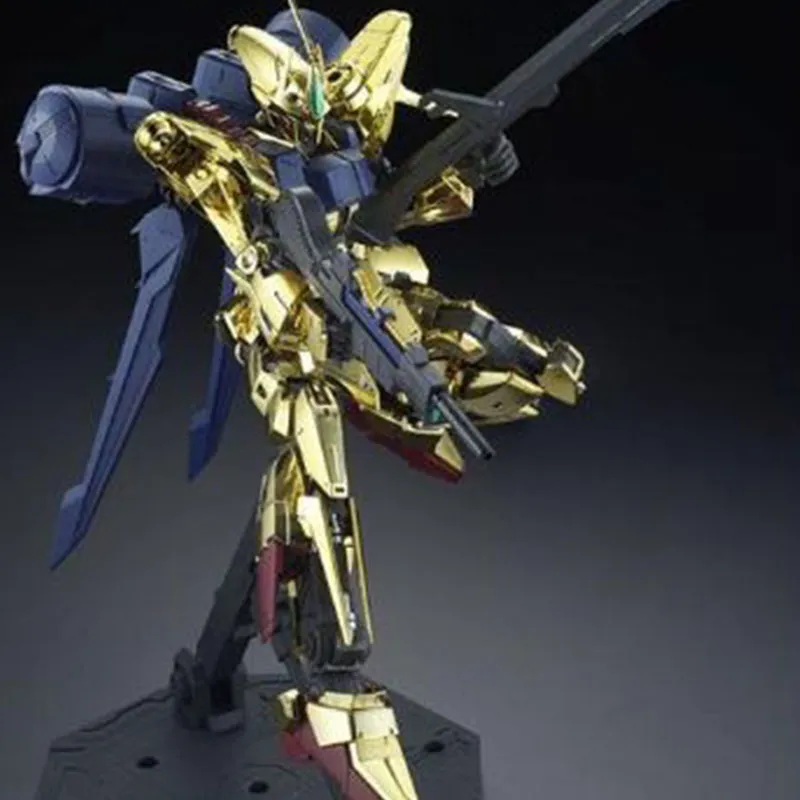 BANDAI MG PB Type MSR 001S Gold Electroplated Model Kits-1