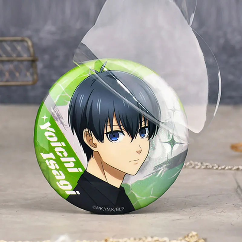BOOM COMIC Blue Lock Dazzling Color Brushed Suit VER. Keiichi Sigsai Badge Badges-1