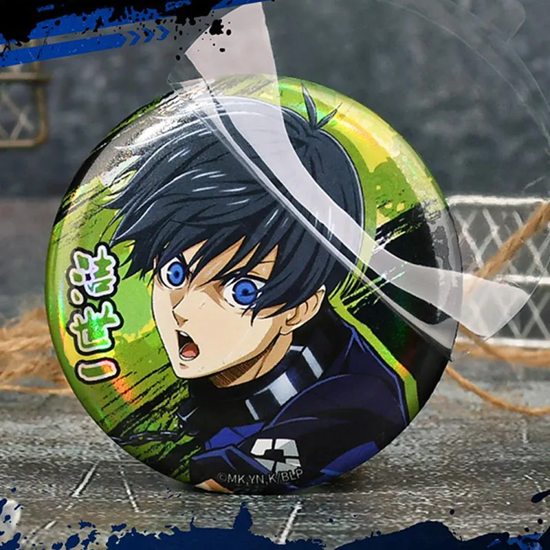 BOOM COMIC Blue Lock Relief Badge Thousand Sliced Panther And Horse Bee Joy Returns Yoichi Isagi Badges-1