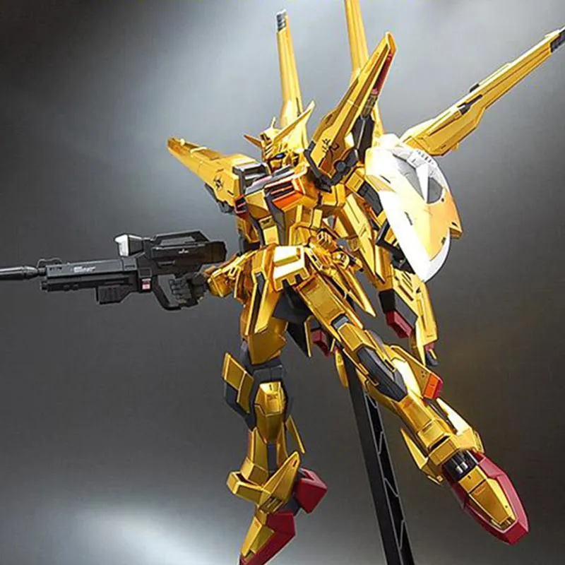 BANDAI 1/100 TV SEED 15 Electroplated Great Eagle/Shiranui Akira, Gold Dawn Model Kits-1
