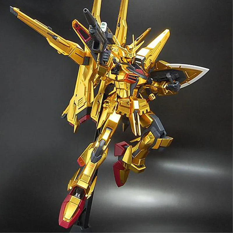 BANDAI 1/100 TV SEED 15 Electroplated Great Eagle/Shiranui Akira, Gold Dawn Model Kits-2