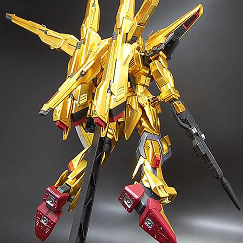 BANDAI 1/100 TV SEED 15 Electroplated Great Eagle/Shiranui Akira, Gold Dawn Model Kits-3